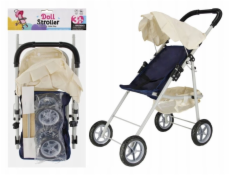 Mega Creative KOČÁREK PRO PANENKY MET 60X25X10 GRA PBH12/24