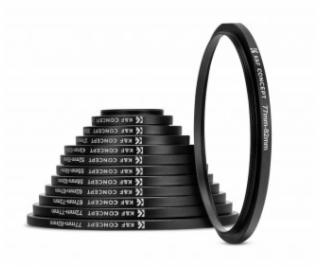 KiwiFotos Sada redukčních kroužků filtrů K&F Concept 11v1