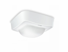 Steinel IR Quattro HD-2 24m IP Bluetooth Mesh senzor přítomnosti a soumraku, povrchová montáž, IP20, čtvercový, bílý