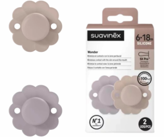 Suavinex Wonder sx pro fyziologické 6-18měsíční 2 ks Mist...