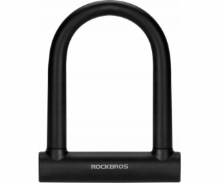 RockBros Zámek na kolo U-Lock, zesílený klíčový zámek - č...