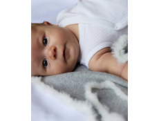 BaBalu PIAPIMO - DEKA Z BIO BAVLNY 70x100 ŠEDÁ