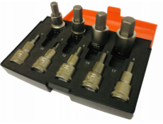 Bahco SADA NÁSTRČNÝCH KLÍČŮ 1/2 4-17 ŠESTIHRÁN, 6 DÍLŮ.