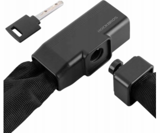 RockBros Kryt zámku na kolo s tlustým řetězem, klíč 0,97 ...