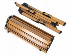 vidaXL L71F HLINÍKOVÝ SKLÁDACÍ STŮL 120X60