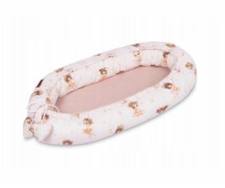 Sensillo Kokonová mušelínová deka pro baletky růžová 80x45