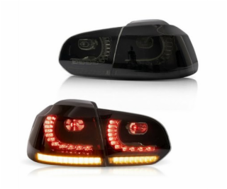 Car Light Zadní dynamická LED kouřová světla pro Volkswag...