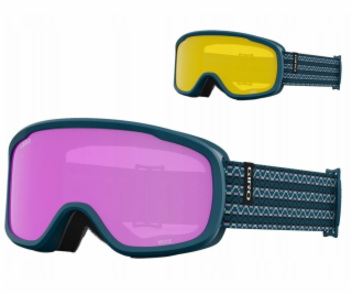 Giro Zimní brýle MOXIE HARBOR BLUE SEQUENCE (jantarově rů...