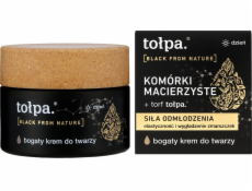 Tołpa Black From Nature - Omlazující síla - Bohatý denní krém na obličej 50ml