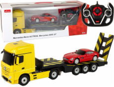 Mercedes Odtahovka na dálkové ovládání Mercedes-Benz 1:26 žlutá červená