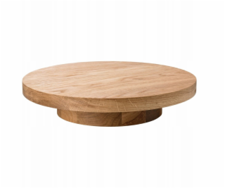 Lumarko Kulatý dubový talíř, nízký, průměr 280/170 mm