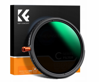 K&F Hybridní filtr 3v1 55 mm 55mm fader Nd2-32 + kompláto...