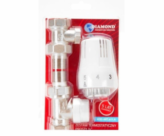 Diamond Termostatická sada rovná 1/2