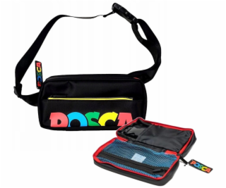 R.E.I.S. Černá taška na opasek Uni POSCA -