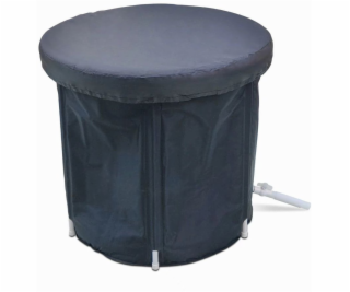 Ultimar Skládací přenosná nafukovací vana 75 x 75 cm černá