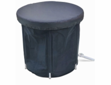 Ultimar Skládací přenosná nafukovací vana 75 x 75 cm černá