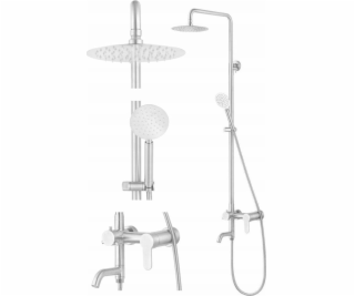 Fala Sprchová sada Wave SPRCHOVÝ SLOUP OCELOVÝ 3