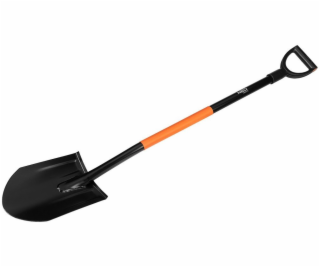 Fiskars Kalená rýč, kovová rukojeť, ostrá