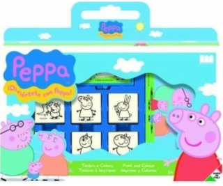 Dante Razítka v kufru Prasátko Peppa 7 ks 7875 DANTE