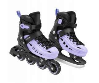 Spokey Dětské nastavitelné inline brusle 4ONE 4v1