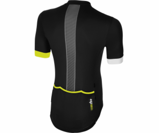 RH+ Prime Jersey černá # fluo žlutá - XL