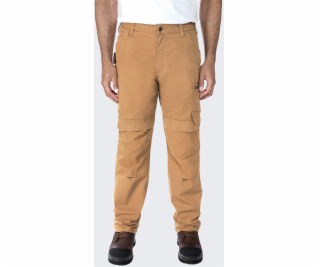 Carhartt Pracovní kalhoty Steel Rugged hnědé barvy