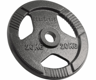 Rebel Litinové olympijské závaží 20 kg, otvor 51 mm, desk...
