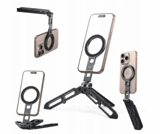 VRIG Stojan Grip Stand 3v1 Kovový držák na telefon Otočný...
