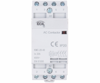 Ideal MODULÁRNÍ STYKAČ KMC-20-40 20A 400V AC IDEAL