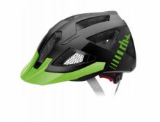RH+ Cyklistická helma ZeroBLACK COMBO MATT BLACK - ACID GR L/XL
