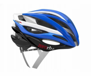RH+ Cyklistická helma zeroZW LESKLÁ MODRÁ-LESKLE BÍLÁ - XS/M