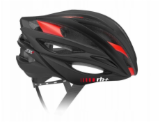 RH+ Cyklistická helma zeroZW MATNÁ ČERNÁ - BDG LESKLÁ ČERVENÁ - XS/M