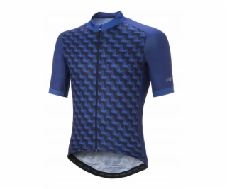 RH+ Cyklistický dres zeroPassion TMAVĚ MODRÝ/MODRÝ - M