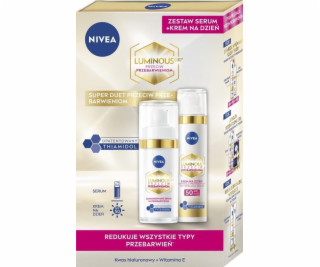 Nivea CELLULAR LUMINOUS630 Dárková sada Denní krém + séru...
