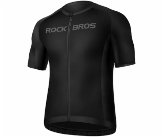RockBros Cyklistický dres na zip s krátkým rukávem XXL - ...