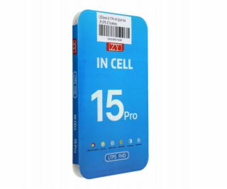 OEM Dotykový displej pro iPhone 15 Pro, černý (ZY-LTPS), ...