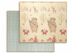 Milly Mally Skládací pěnová podložka Play Woods T1