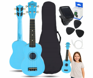 LUNA GUITARS SUPRIMO UK21 SET LB sopránové ukulele 21 mod...