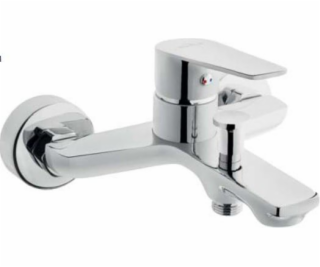 Invena Dokos nástěnná chromovaná vanová baterie (BW-19-001)