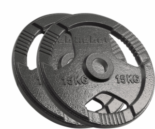 Rebel Sada olympijských závaží z litiny 2x15kg, otvor 51m...