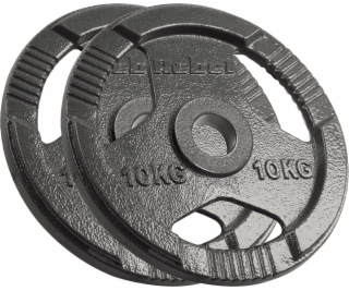 Rebel Sada olympijských závaží z litiny 2x10kg, otvor 51m...