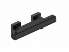 KFA 5756-010-81 / / MALAGA / TERMOSTATICKÁ SPRCHOVÁ ARMATURA, NÁSTĚNNÁ, ČERNÁ /