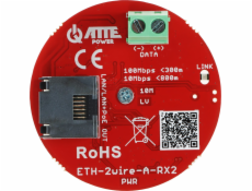 Atte SADA PŘEVODNÍKŮ UTP/2-DRÁT PRO PŘENOS LAN+POE ETH-2WIRE-A-SET2 SADA 2 KS ATTE