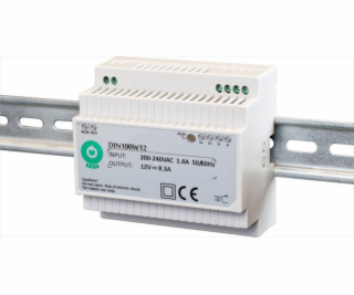 MPL Power Napájecí zdroj DIN 15V 100W, plastový