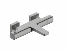 KFA 5754-010-61 / / MALAGA / TERMOSTATICKÁ VANOVÁ BATERIE, NÁSTĚNNÁ, PVD ŠEDÁ KOVÁ /