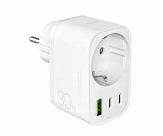 Puro Nabíječka 30W Power Delivery se zástrčkou a zásuvkou...
