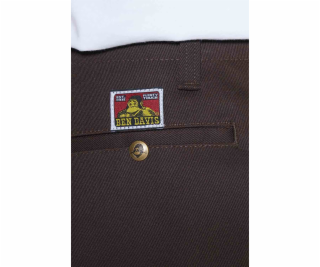 Nuvola Pelle Originální kalhoty Ben Davis Bens tmavě hnědé