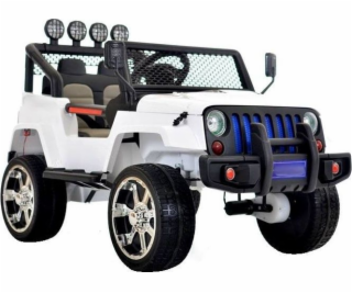 Lean Sport Car na baterie S2388 Jeep White 4x45W