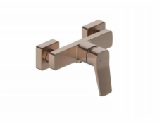 KFA 4526-010-34 / / MALAGA / NÁSTĚNNÁ SPRCHOVÁ ARMATURA, PVD KARTÁČOVANÁ RŮŽOVÉ ZLATO /