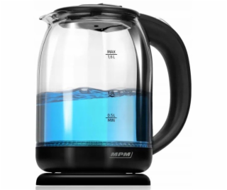 MPM Bezdrátová skleněná konvice MCZ-129